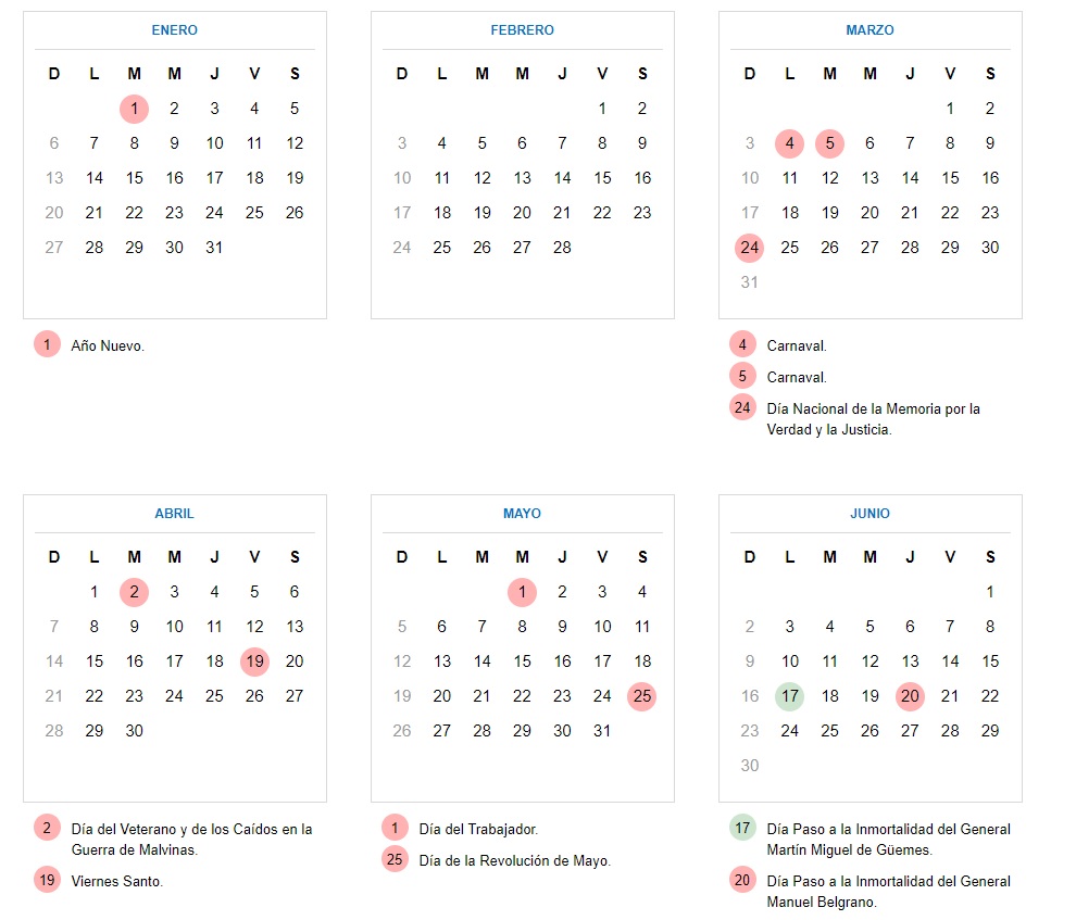 Para Agendar: Estos Son Los Próximos Feriados Inamovibles - Tucumán 