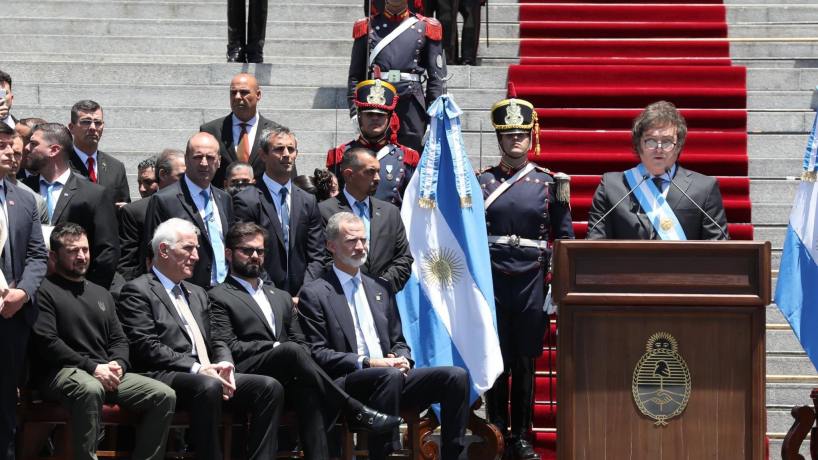 El Discurso Completo De Javier Milei Tras Asumir Como Nuevo Presidente ...