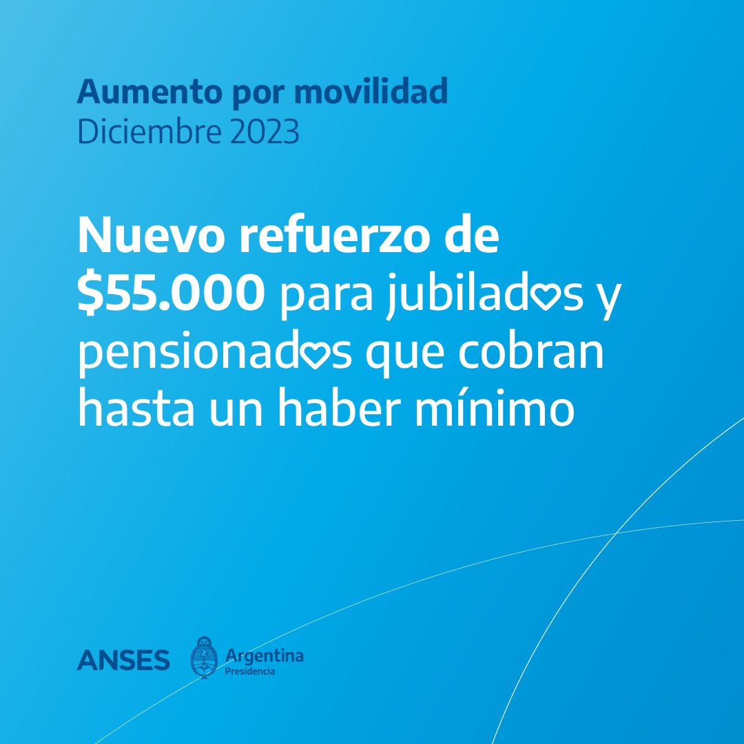 Anses: Nuevo Refuerzo De $55.000 Para Jubilados Y Aumento Del 20,87% De ...